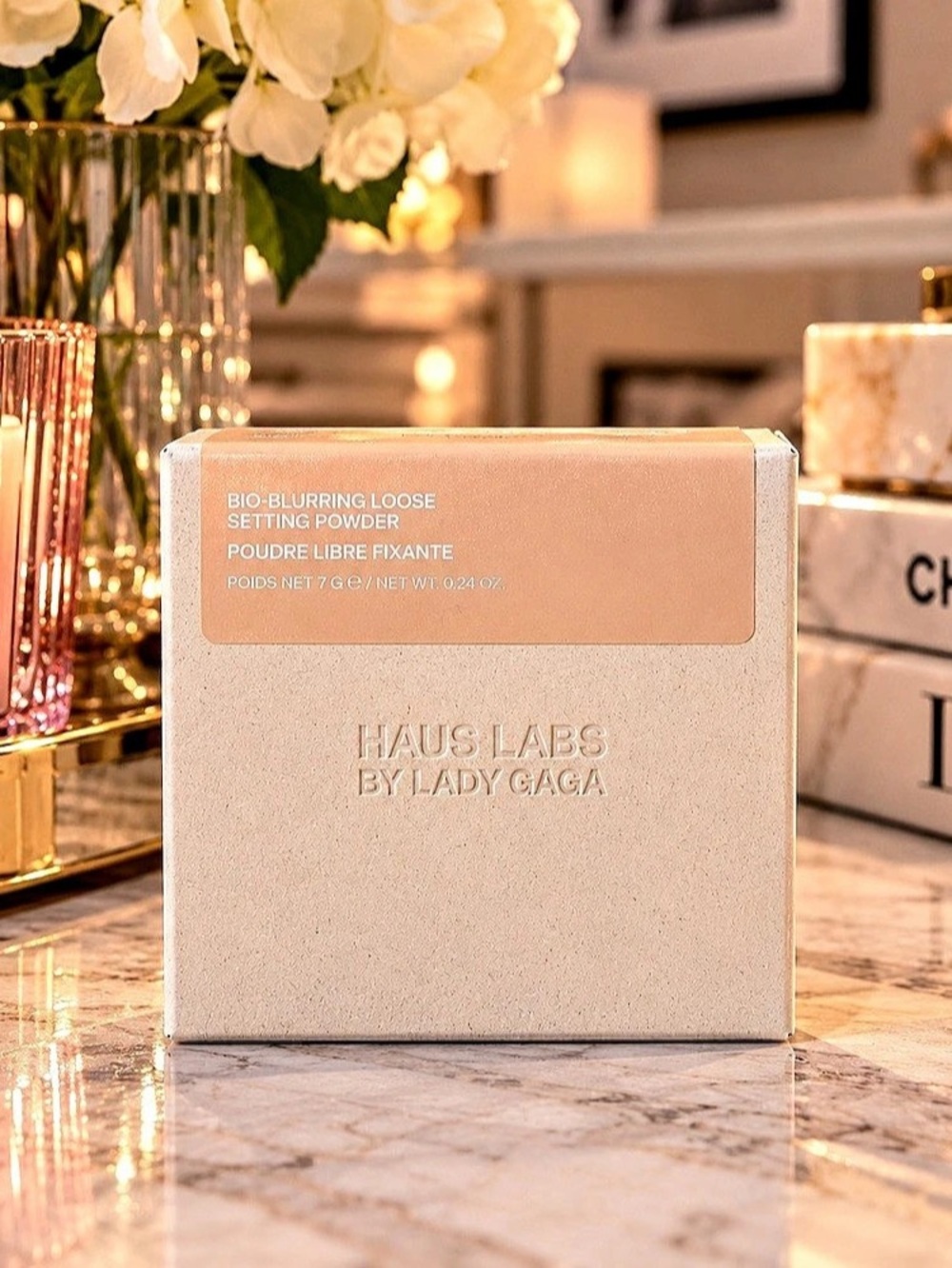 HAUS LABS Bio-Blurring Loose Setting Powder Neutral Peach 7g NEW